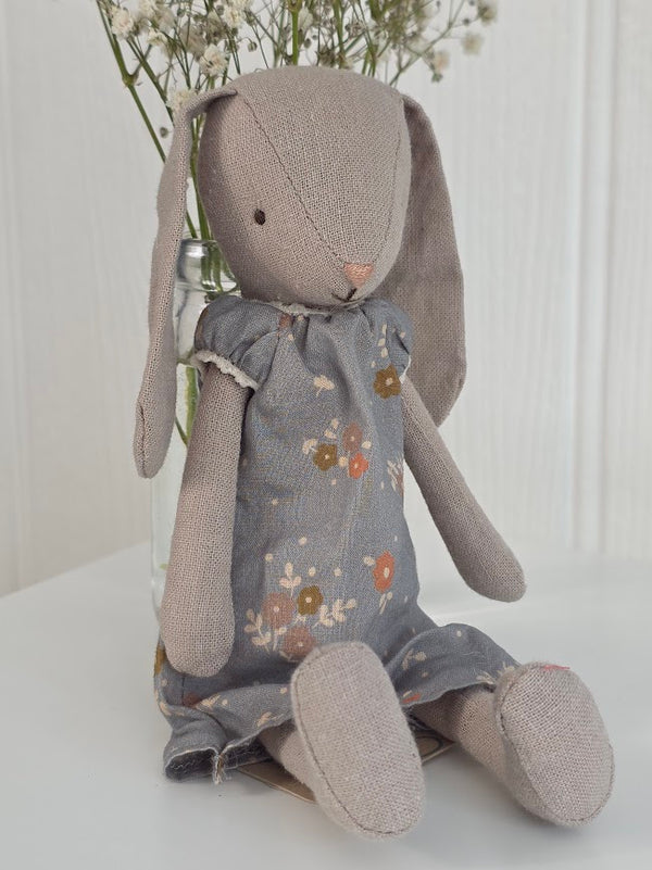Maileg,  Size 1 Bunny In Floral Dress