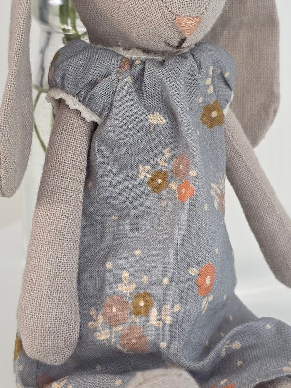 Maileg,  Size 1 Bunny In Floral Dress