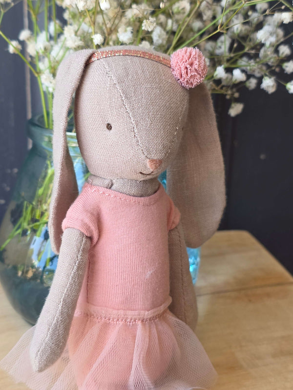 Maileg, Size 2 Bunny In Pink Ballerina Outfit