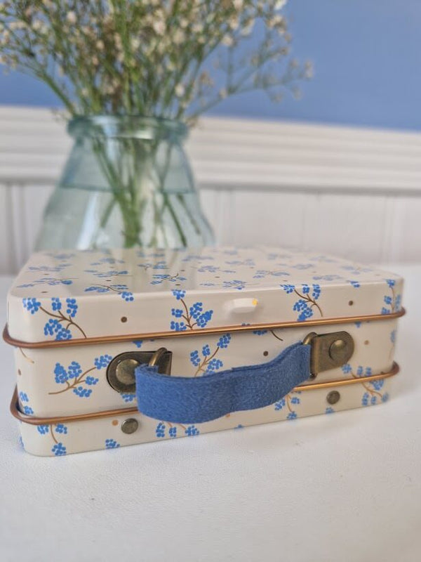 Maileg, Small Suitcase, Madelaine - Blue