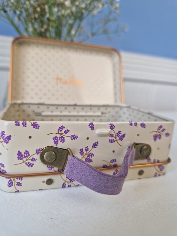 Maileg, Small Suitcase, Madelaine - Lavender