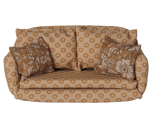 PRE-ORDER Maileg, Sofa Bed, Mouse, Large - Ocher **DUE OCT**