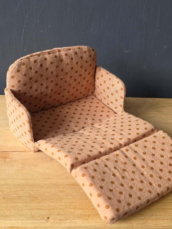 Maileg, Sofa Bed, Mouse - Dots