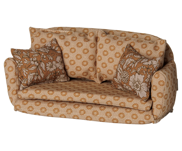 PRE-ORDER Maileg, Sofa Bed, Mouse, Large - Ocher **DUE OCT**