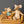 Maileg, Sofa Bed, Mouse, Large - Ocher