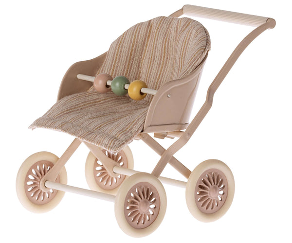 Maileg, Stroller, Baby - Rose