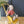 Maileg, Stroller Micro - Yellow