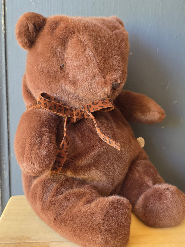 Maileg, Teddy Bear Plush, Medium - Dark Chocolate