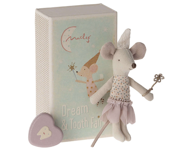 *Pre-Order* Maileg, Tooth Fairy Mouse, Little Sister in Matchbox (Due April)