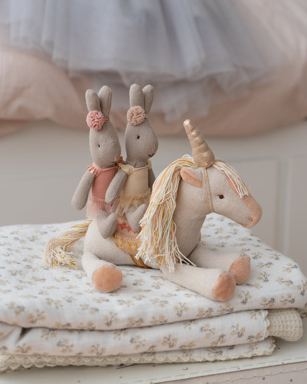 Maileg, Micro Rabbit in Pink Ballerina Outfit