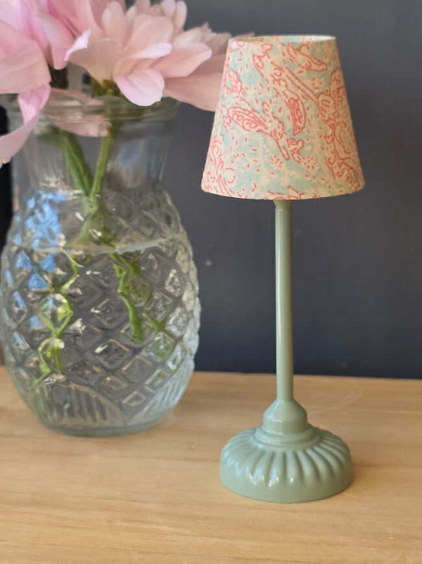 Maileg, Vintage Floor Lamp, Mouse - Mint