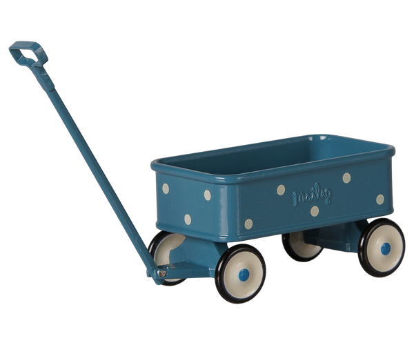 PRE-ORDER Maileg, Wagon, Mouse - Blue   **DUE LATE OCT**