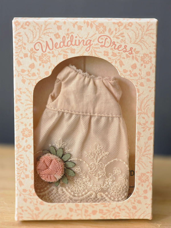 Maileg, Wedding Dress, Mum Mouse