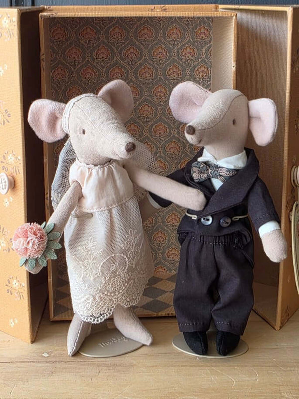 Maileg, Wedding Dress, Mum Mouse