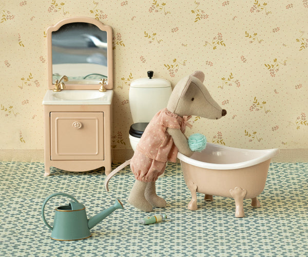 Maileg, Watering Can, Mouse - Light Blue