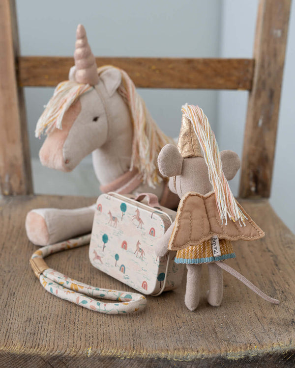 Maileg, Fairy Clothes in Suitcase, Little Sister Mouse