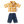 Maileg, Yellow Checked Shirt & Pants, Dad Mouse
