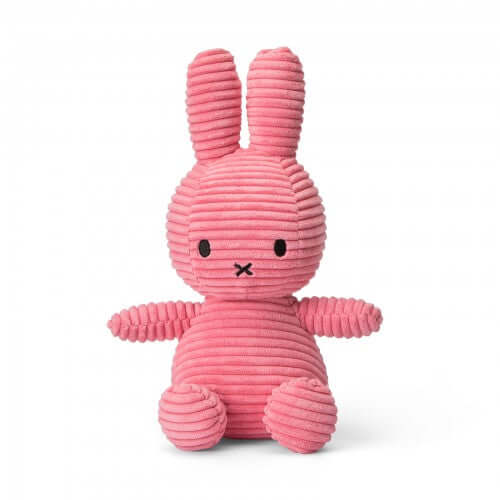 Miffy Corduroy Bubblegum Pink - 23 cm