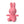 Miffy, Corduroy White - Bubblegum Pink 23 cm