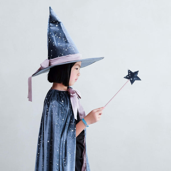 Mimi & Lula, Beatrix Witch Wand in Grey
