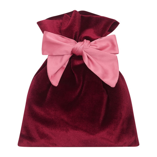 Mimi & Lula, Christmas Gifting Pouch - Burgundy