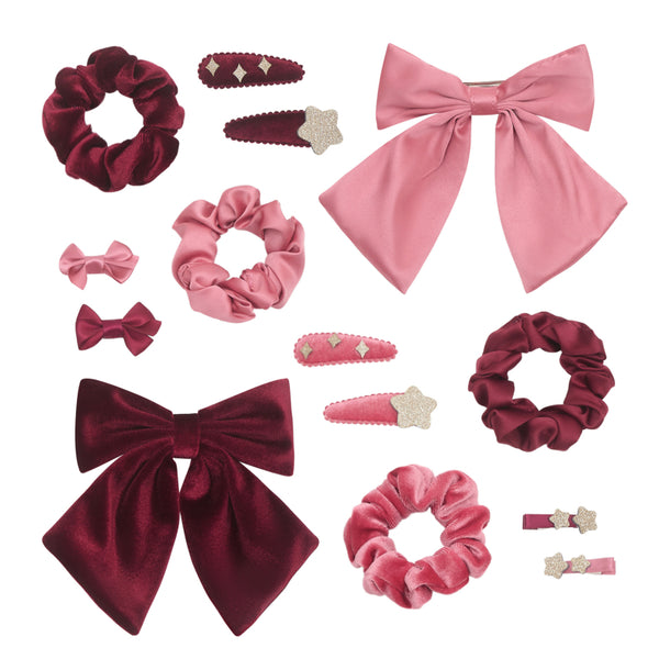 Mimi & Lula, Christmas Gifting Pouch - Burgundy