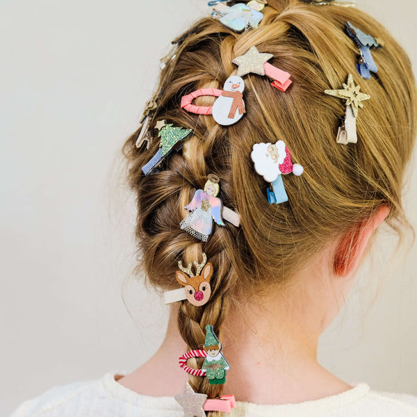 Mimi & Lula, Cute Christmas Character Mini Hair Clips
