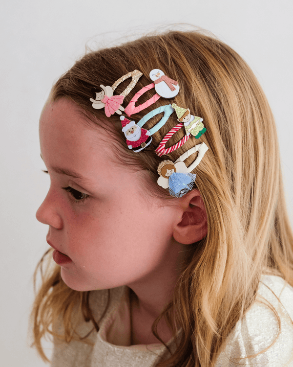Mimi & Lula, Cute Christmas Character Mini Hair Clips