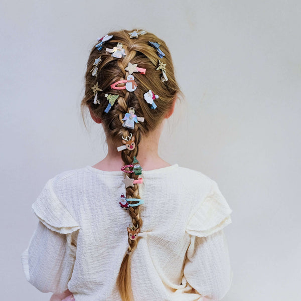 Mimi & Lula, Cute Christmas Character Mini Hair Clips