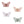 Load image into Gallery viewer, Mimi &amp; Lula, Frosted Butterfly Bulldog Clips
