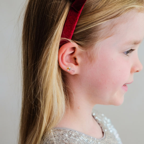 Mimi & Lula, Santa Stick on Earrings
