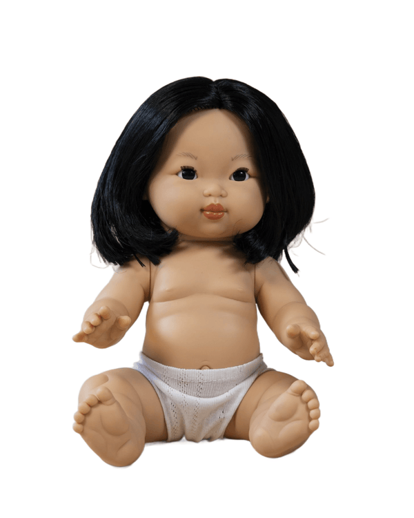 Mini Colettos, Oshin (Asian Girl Doll with Dark Eyes)