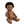 Mini Colettos, Satchel (African Boy Doll with Short Hair)