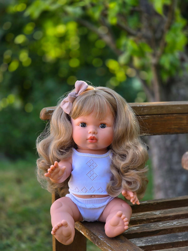Mini Colettos, Lyla (Blonde Hair & Blue Eyes)