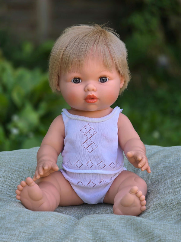 Mini Colettos, Oliver, Blonde Boy with Blue Eyes