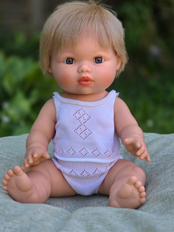 Mini Colettos, Oliver, Blonde Boy with Blue Eyes