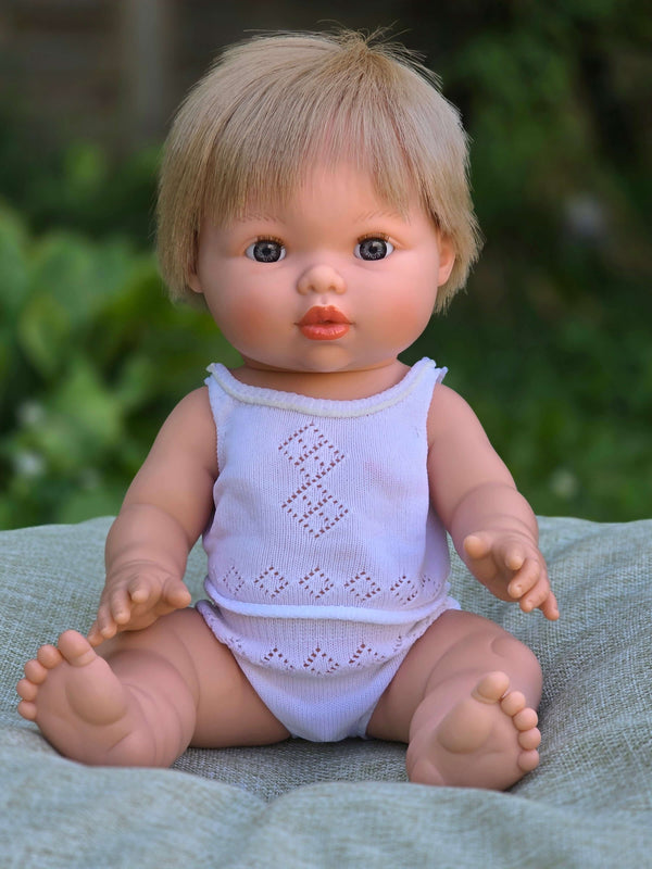Mini Colettos, Oliver, Blonde Boy with Blue Eyes