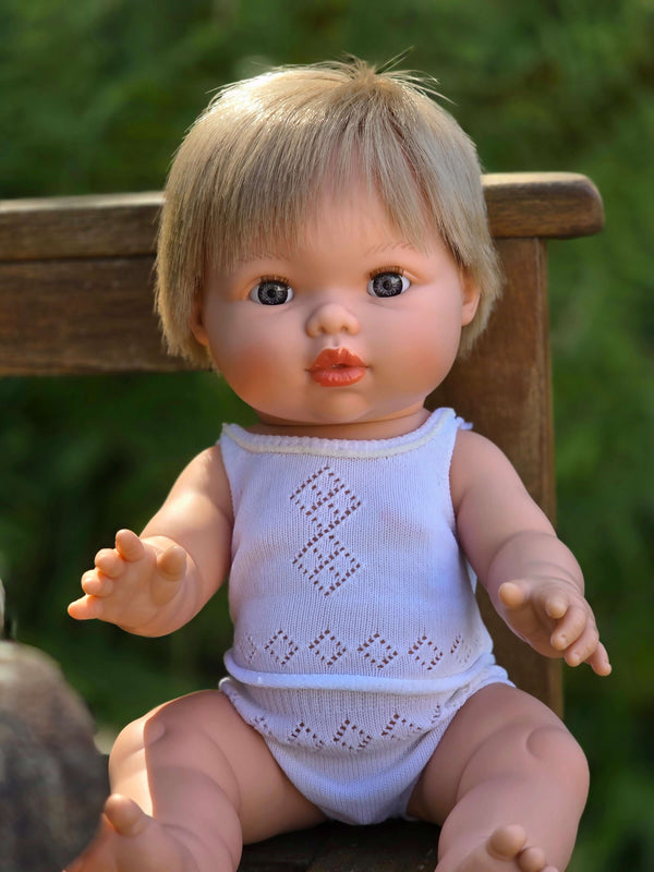 Mini Colettos, Oliver, Blonde Boy with Blue Eyes