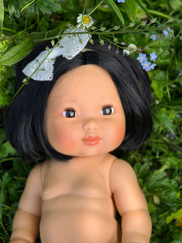 Mini Colettos, Oshin (Asian Girl Doll with Dark Eyes)