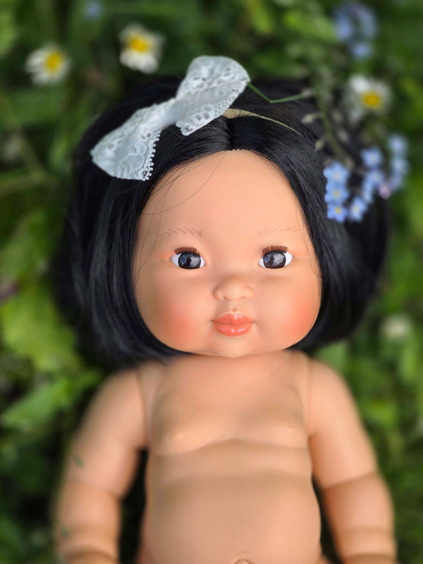 Mini Colettos, Oshin (Asian Girl Doll with Dark Eyes)