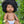 Mini Colettos, Sarah (African Girl with Brown Eyes & Curly Hair)