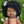 Mini Colettos, Sarah (African Girl with Brown Eyes & Curly Hair)
