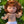 Mini Colettos, Sophia (Redhead Girl with Brown Eyes)