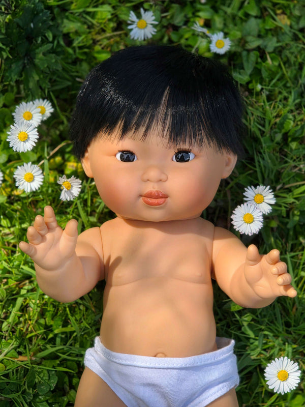 Mini Colettos, Taro (Asian Boy Doll with Dark Eyes)
