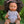 Mini Colettos, Zaara (Hispanic Girl, Brown Curly Hair and Brown Eyes)