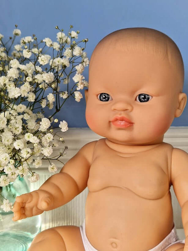 Minikane, Baby Boy Rai (light eyes) **Does NOT Come w Underwear**