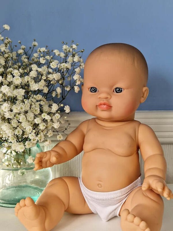 Minikane, Baby Boy Rai (light eyes) **Does NOT Come w Underwear**