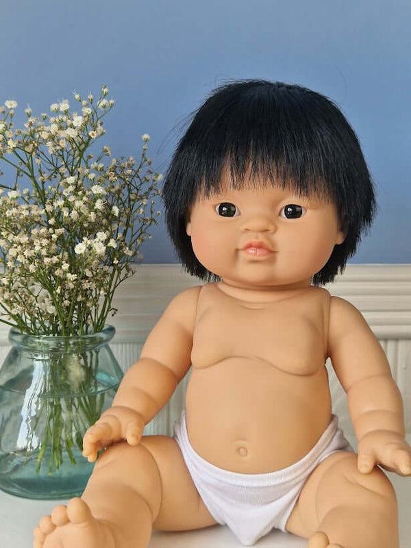 Minikane, Baby Doll Jude (Dark eyes) **Does NOT Come w Underwear**