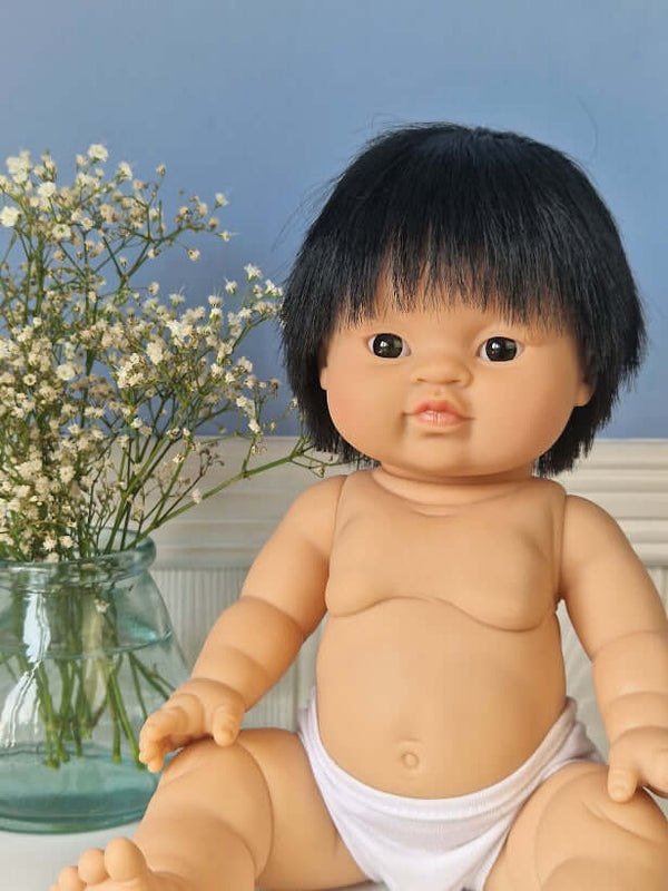 Minikane, Baby Doll Jude (Dark eyes) **Does NOT Come w Underwear**