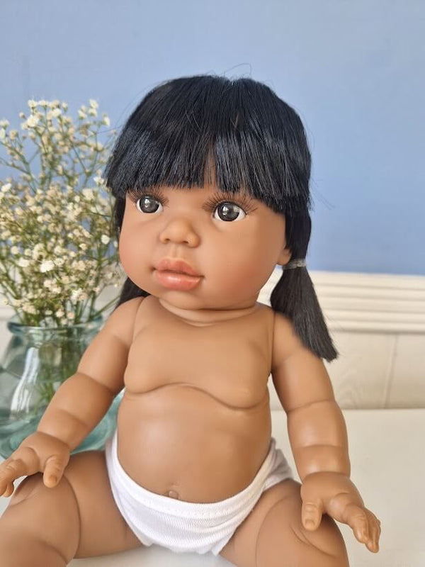 Minikane, Baby Doll Latika (Dark eyes) **Does NOT Come w Underwear**